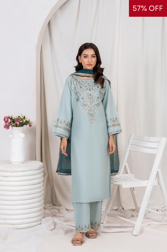 SEA SAND EMBROIDERED 3PCS